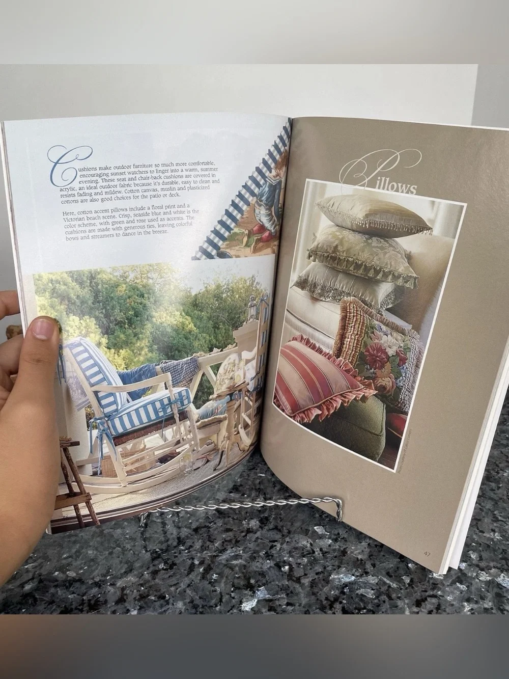 2002 “Fabric All Through The House”, Vintage Paper Back Book, Cottage-Grandma Co